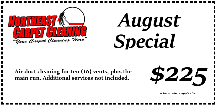 Air duct cleaning for $225.00